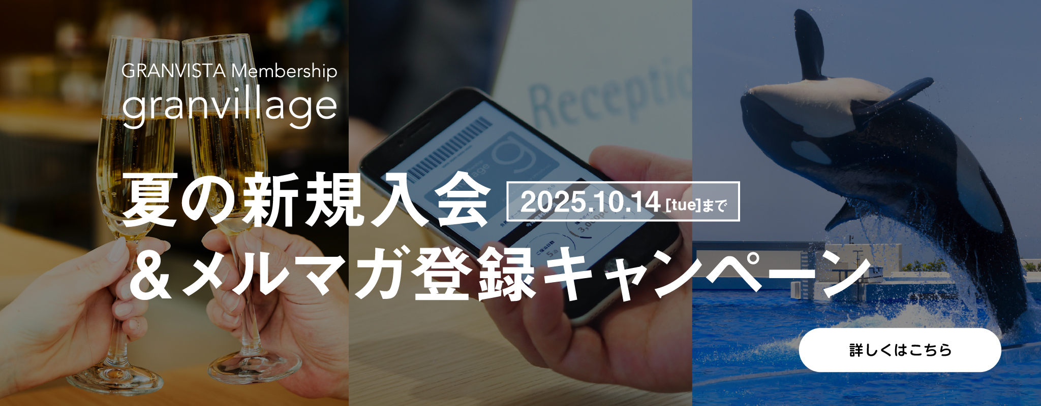 グランビレッジ　夏の新規入会＆メルマガ登録キャンペーン